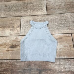 Aerie | Real Good High Neck Cropped Tank